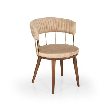 Selfiron Wood Ahşap Sandalye